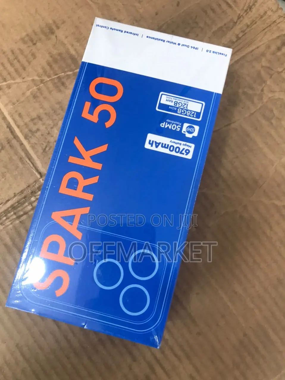 New Tecno Spark 50 128 GB Black