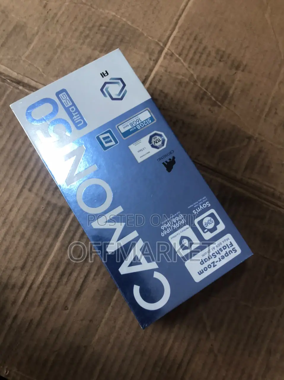 New Tecno Camon 50 Ultra 512 GB Black