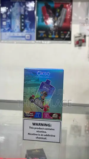 OKSO Double Flavor Disposable Vape – Flavors | Available in Accra