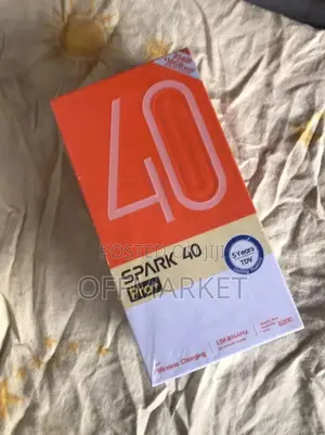 New Tecno Spark 40 Pro+ 256 GB Black