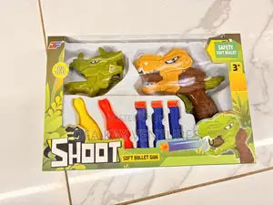 Kids Toy Shoot Bullet Gun Animal Head