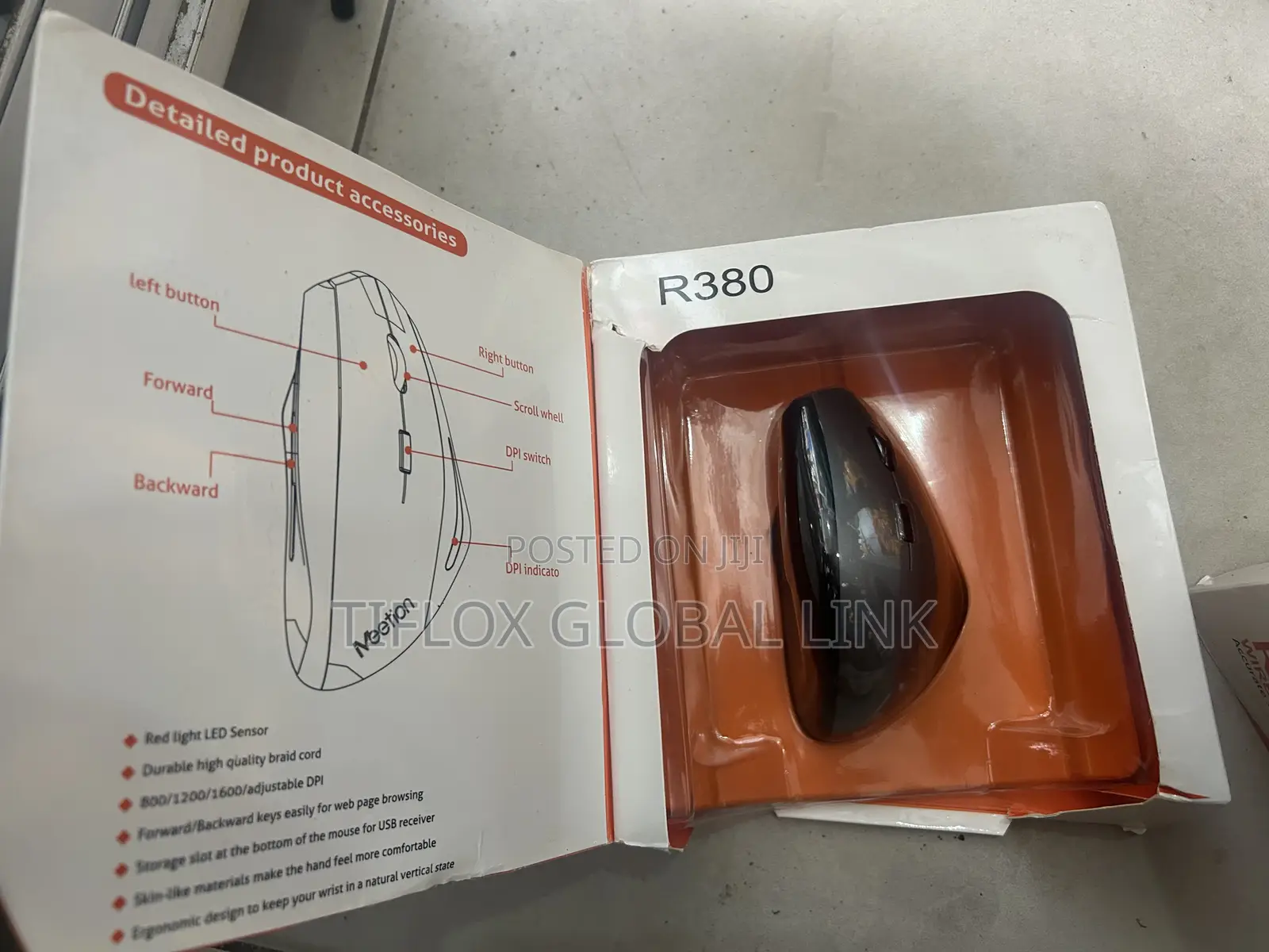 R380 Wireless Vertical Mouse