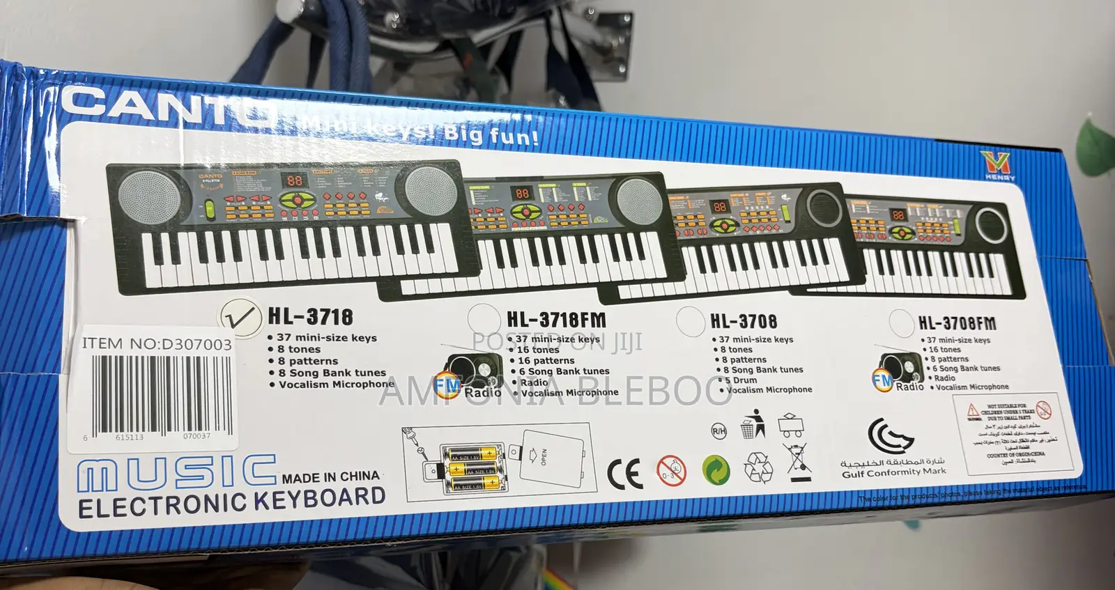 Kids 37 Key Electronic Keyboard With Microphone