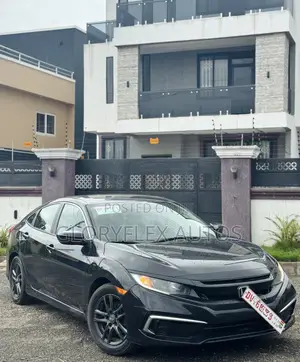 Honda Civic LX Sedan 2019 Black