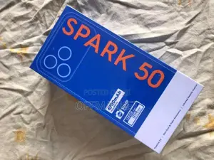 New Tecno Spark 50 128 GB Black