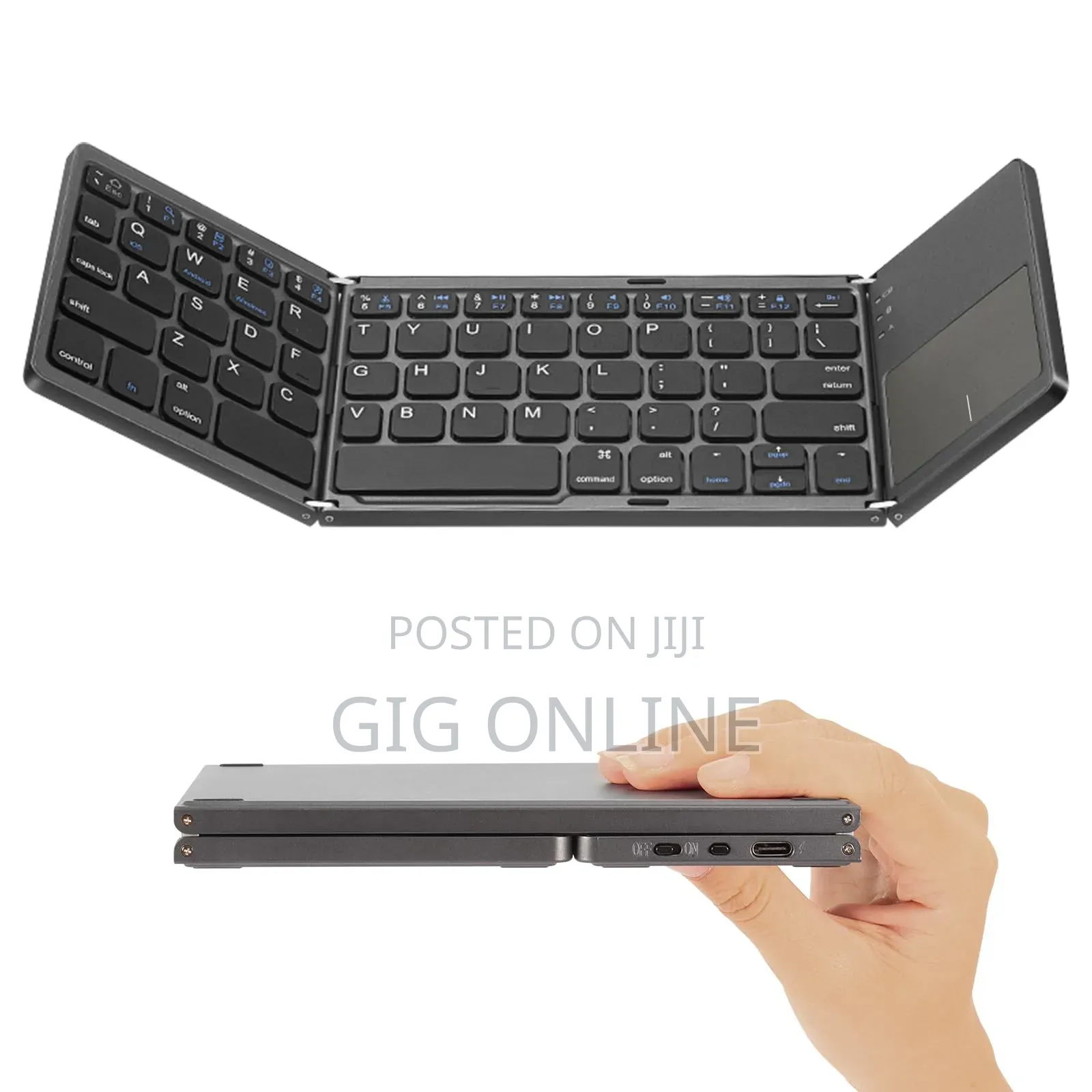 Portable Foldable Wireless Keyboard