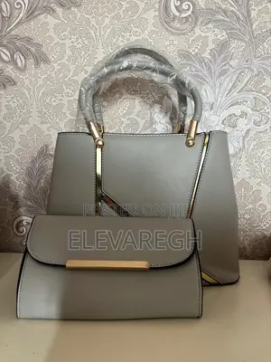 Women's High-Quality Handbags 2 in 1(ash and Brown Colours)