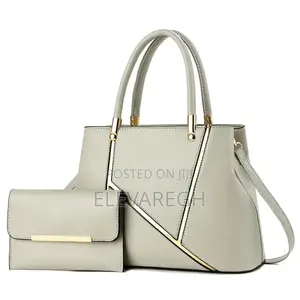 Women's High-Quality Handbags 2 in 1(ash and Brown Colours)