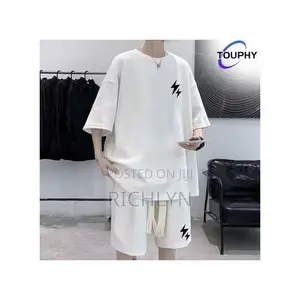 Men's Shirt Short Sleeve T-Shirt Short Sleeve Set