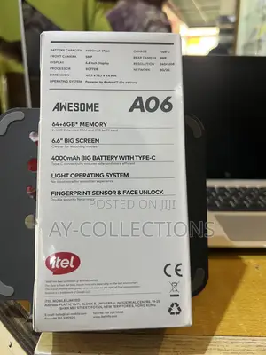 New Itel A06 64 GB
