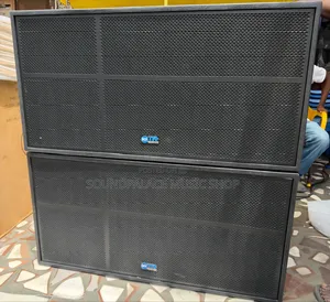 RCF TT+ Passive, Double 18-Inch Bass Reflex Subwoofer/ Speakers