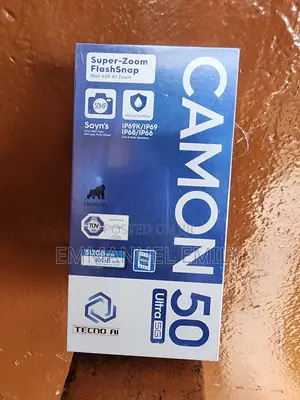 New Tecno Camon 50 Ultra 512 GB Black