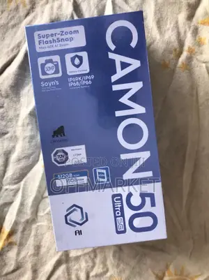 New Tecno Camon 50 Ultra 512 GB Black
