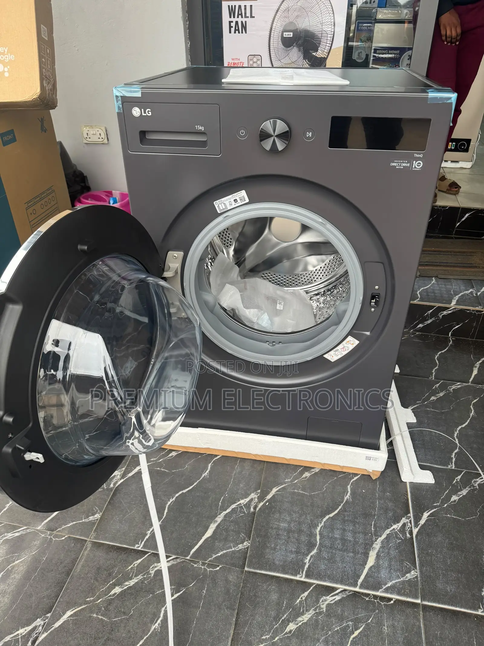LG 15kg Inverter Ai Dd Motor Smart Thinq Washing Machine | Foz6dyp24