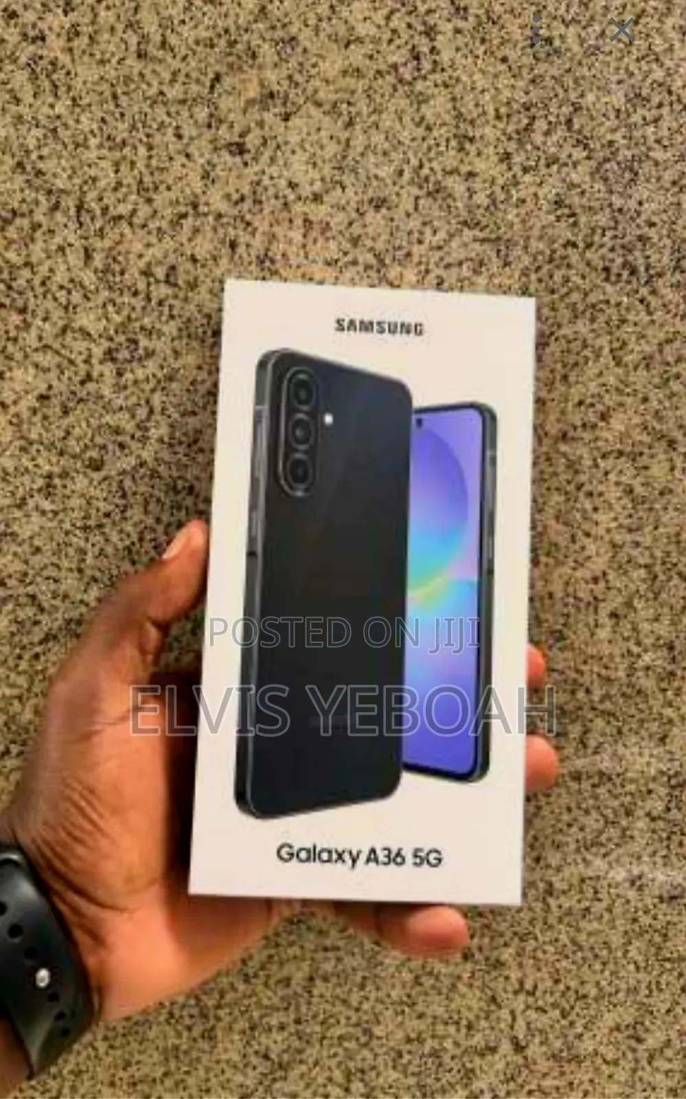 New Samsung Galaxy A36 256 GB Black