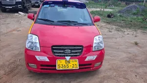 Kia Morning 2008 Red