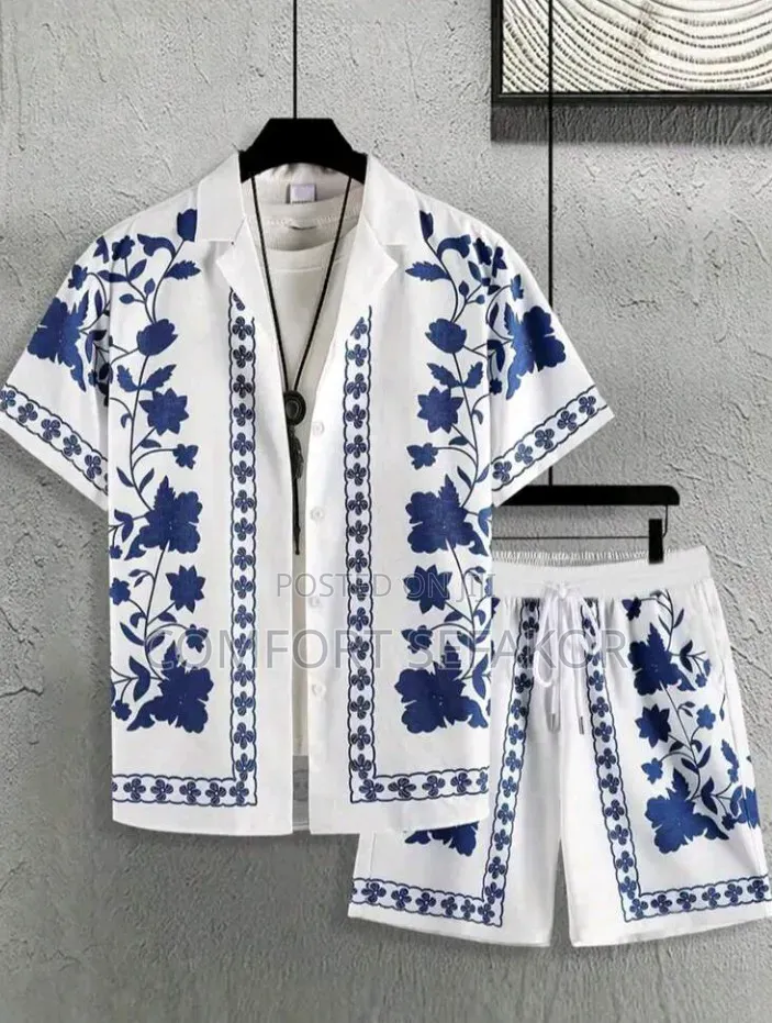 Shirt and Shorts Set for Men