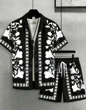 Shirt and Shorts Set for Men