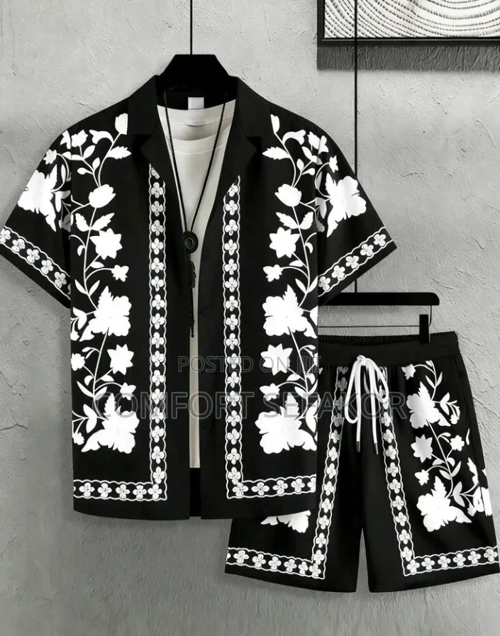 Shirt and Shorts Set for Men