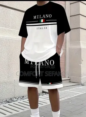 Shirt and Shorts Set for Men
