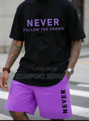 Shirt and Shorts Set for Men