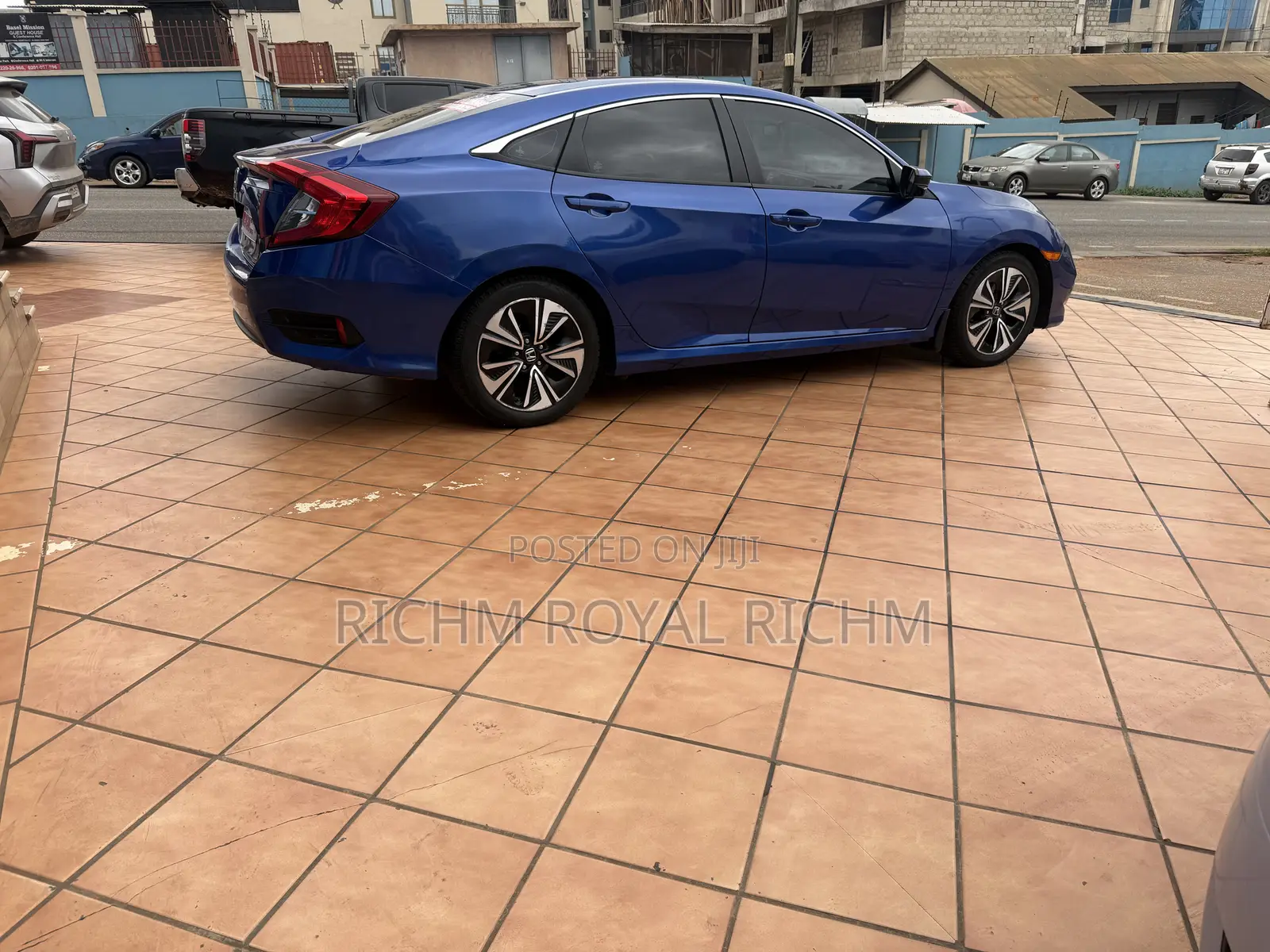 Honda Civic EX Sedan 2018 Blue