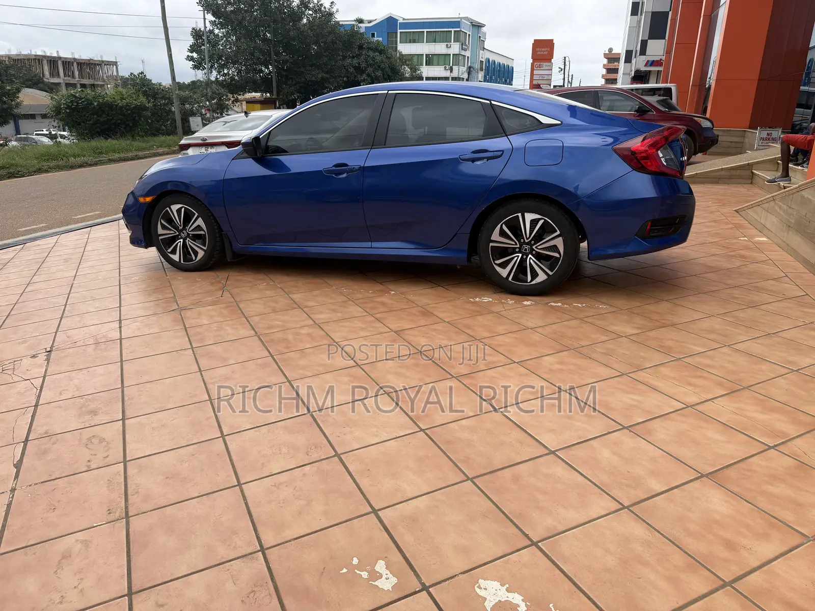 Honda Civic EX Sedan 2018 Blue