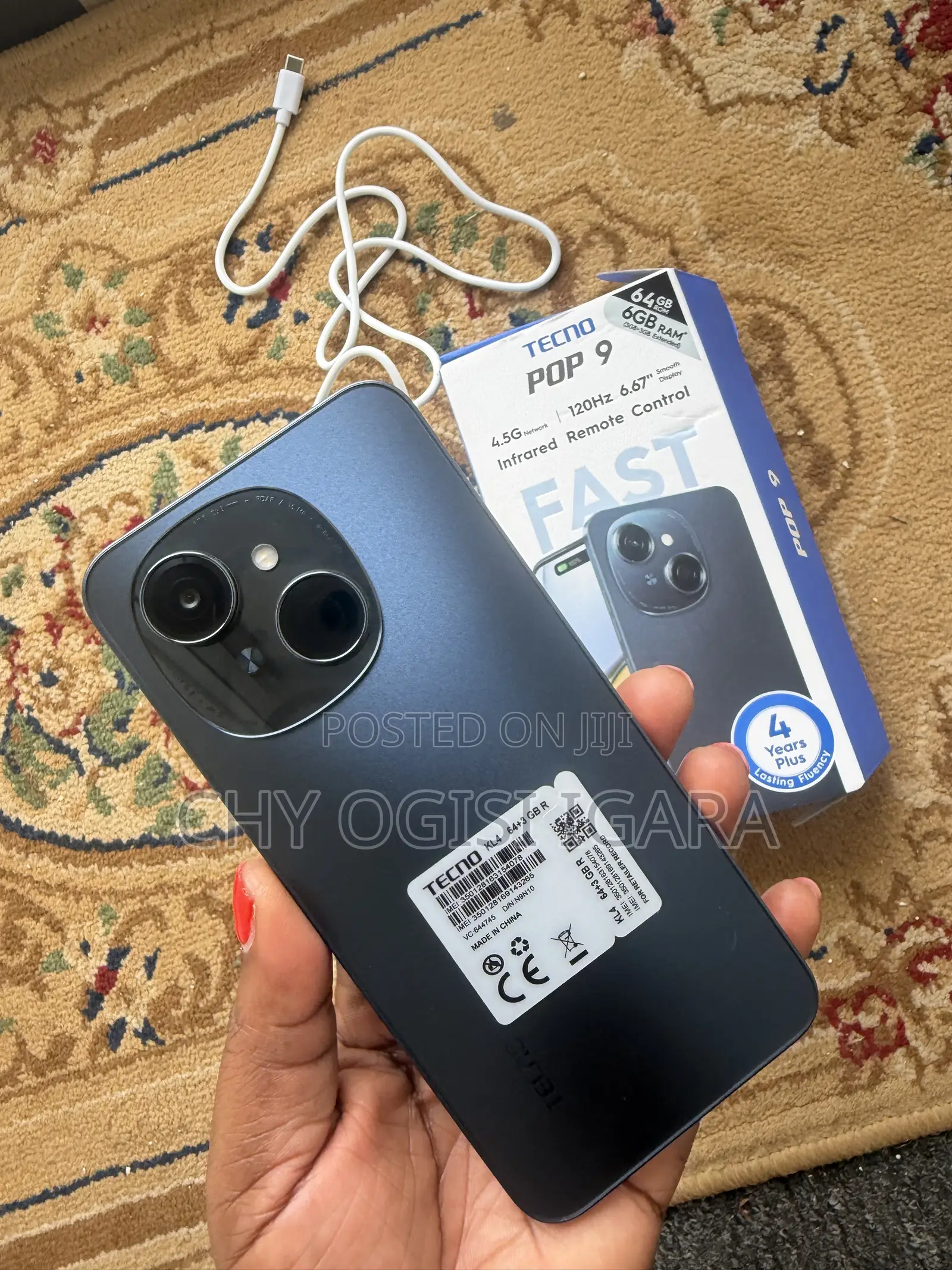 Tecno Pop 9 64 GB Black