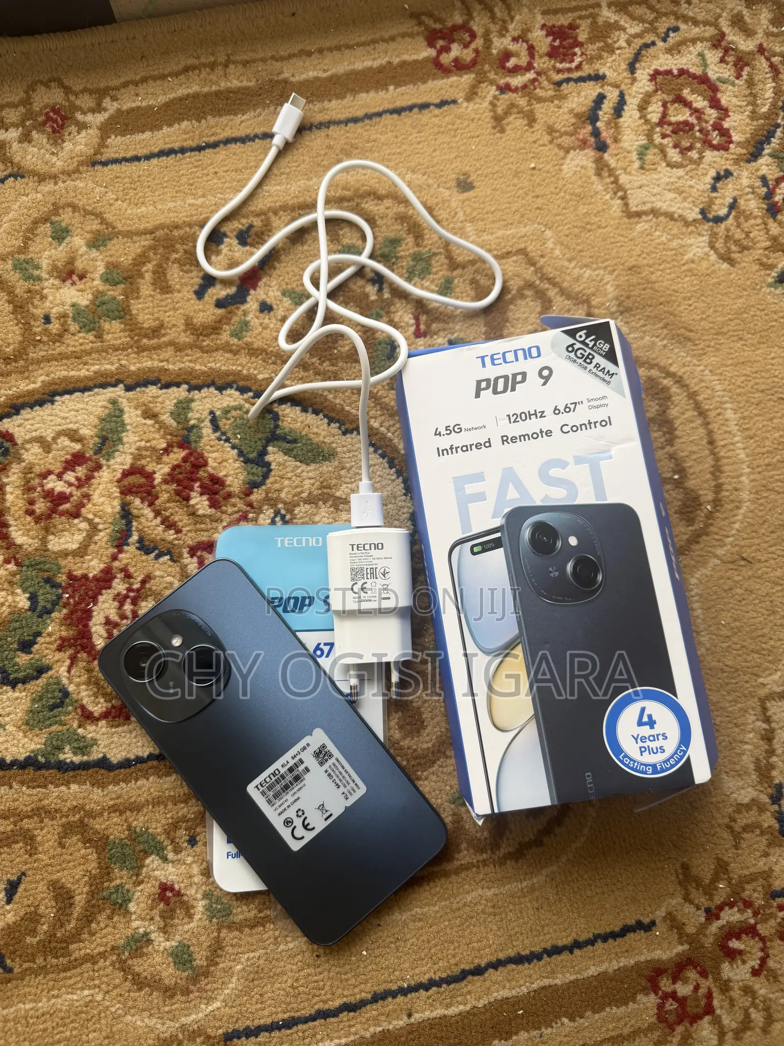 Tecno Pop 9 64 GB Black