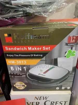 6 in 1 Hoffmans Sandwich Maker