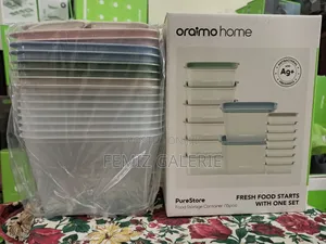 Oraimo Purestore Silver Ion Freshness Pp Food Storage Container-15pcs