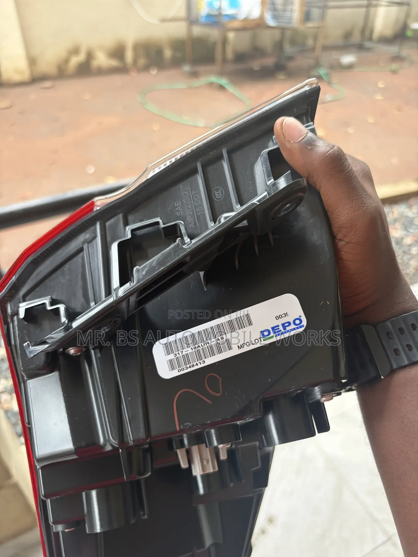 Honda Civic DEPO Taillight 2022-2026
