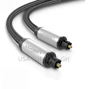 UGreen Toslink Audio Fiber Optical Cable 1.5M / 5Ft Braided From Usa