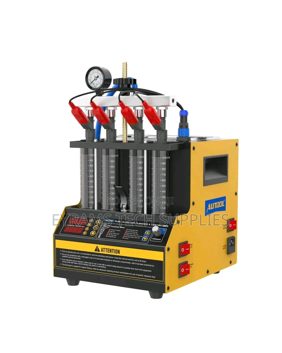 AUTOOL CT160 Fuel Injector Tester Ultrasonic Heating Cleaner Machine