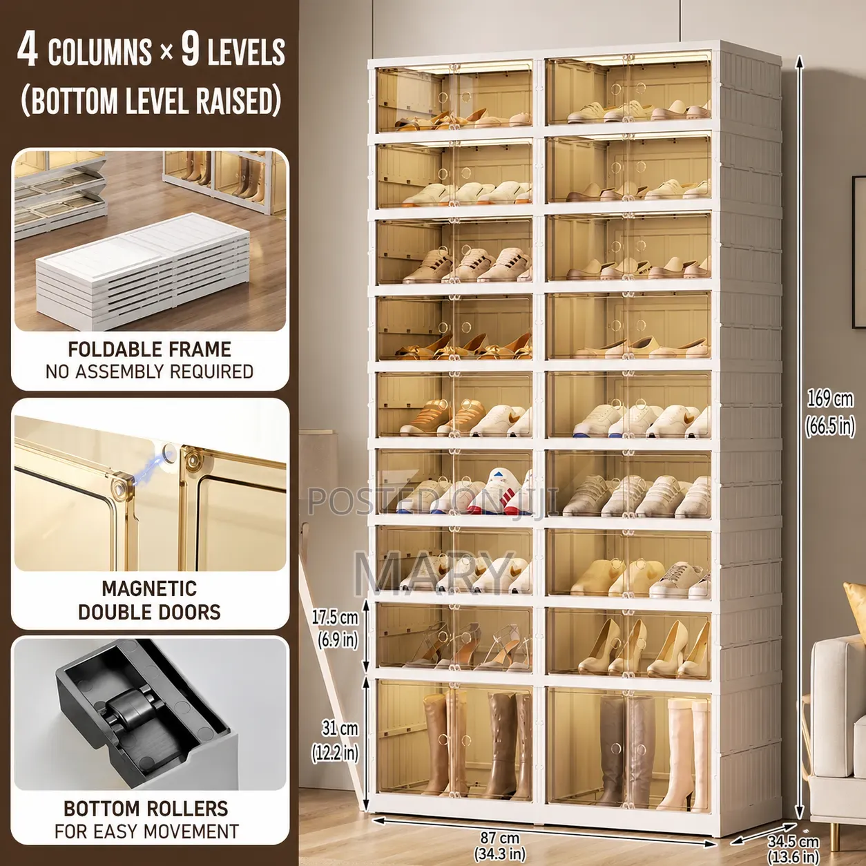 High Quality Acrylic Shoe Racks