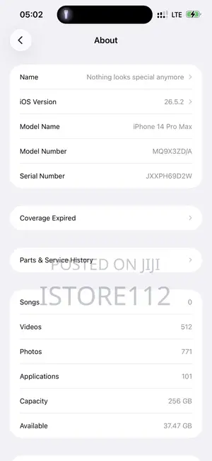 Apple iPhone 14 Pro Max 256 GB Purple