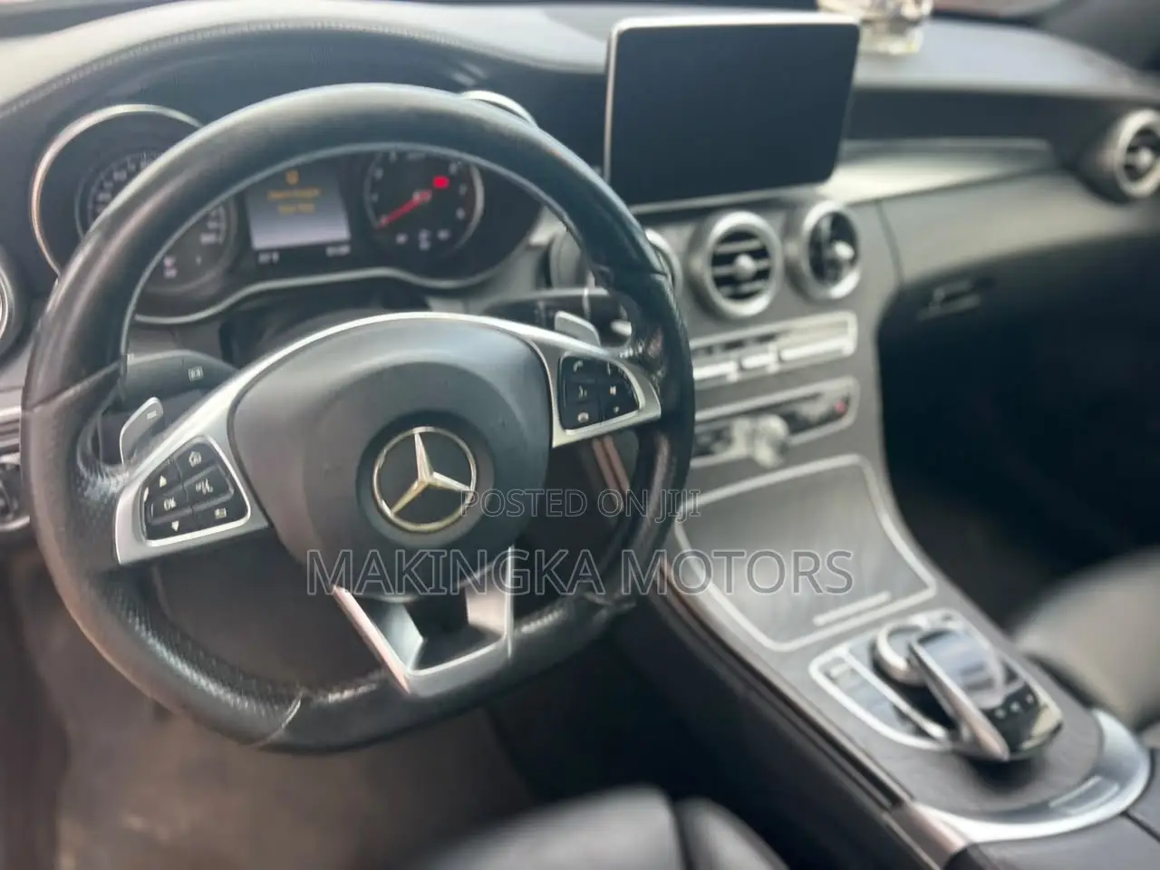Mercedes-Benz C300 Luxury 4matic Sedan AWD (2.0L 4cyl 7A) 2017 Red