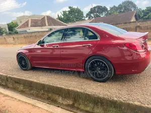 Mercedes-Benz C300 Luxury 4matic Sedan AWD (2.0L 4cyl 7A) 2017 Red