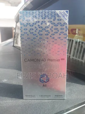 New Tecno Camon 40 Premier 5G 256 GB Gray