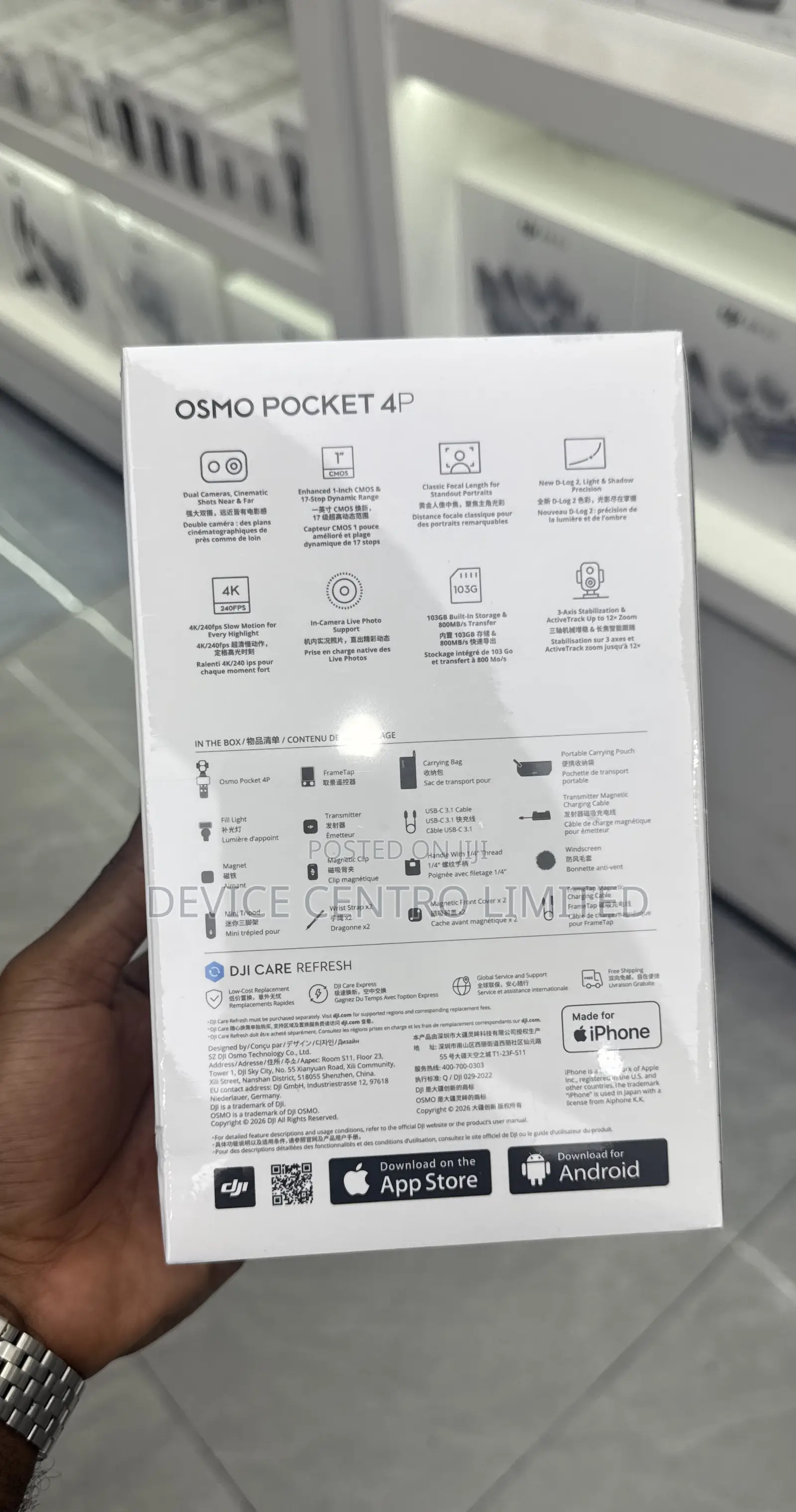 DJI Osmo Pocket 4P Vlog Creator Combo