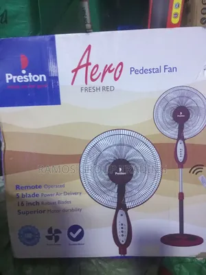 16" Remote Control Standing Fan