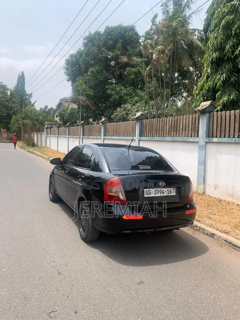 Hyundai Accent 1.6 2008 Black