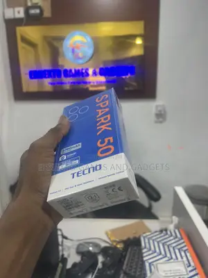 New Tecno Spark 50 128 GB Black