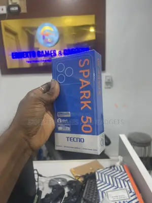New Tecno Spark 50 128 GB Black