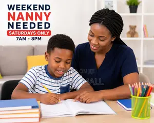 Weekend Nanny Needed – Saturdays Only