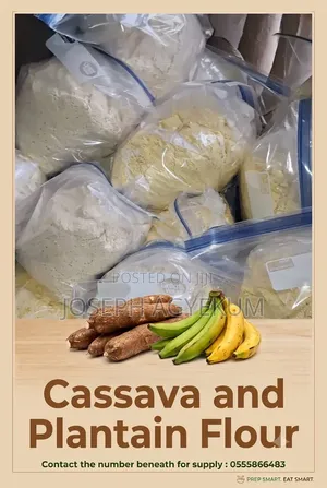 Cassava and Plantain Flour