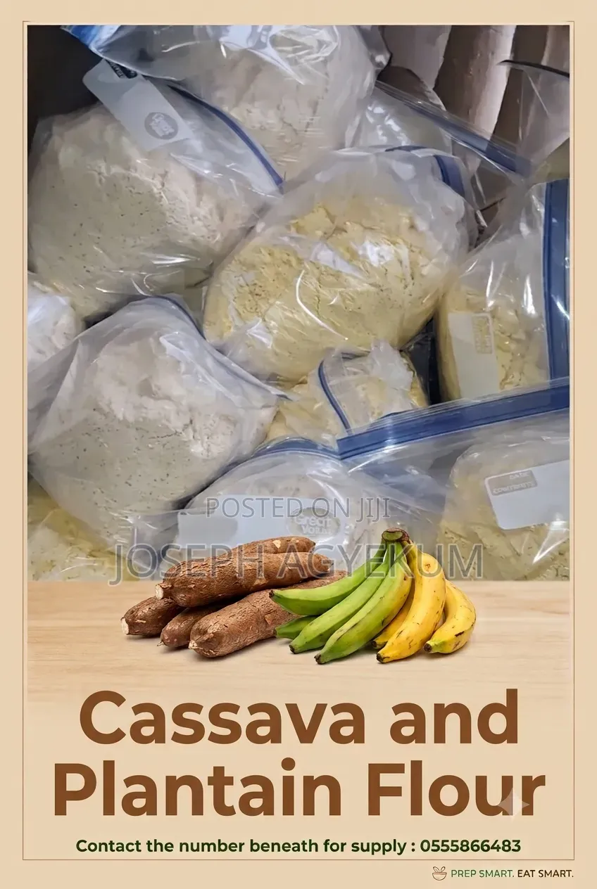 Cassava and Plantain Flour
