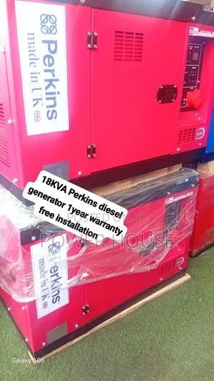 Power Your Business With 18kVA Perkins Diesel Generator Today