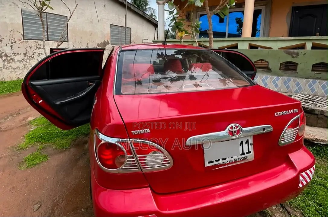 Toyota Corolla LE 2007 Red