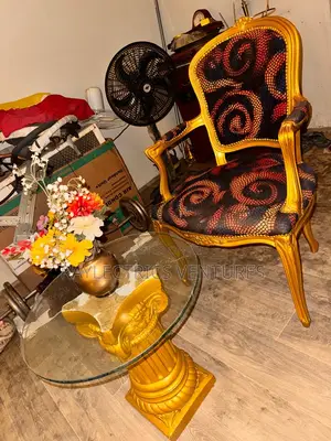 Antique Chair and Centre Table